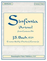 Sinfonia Clarinet Choir cover